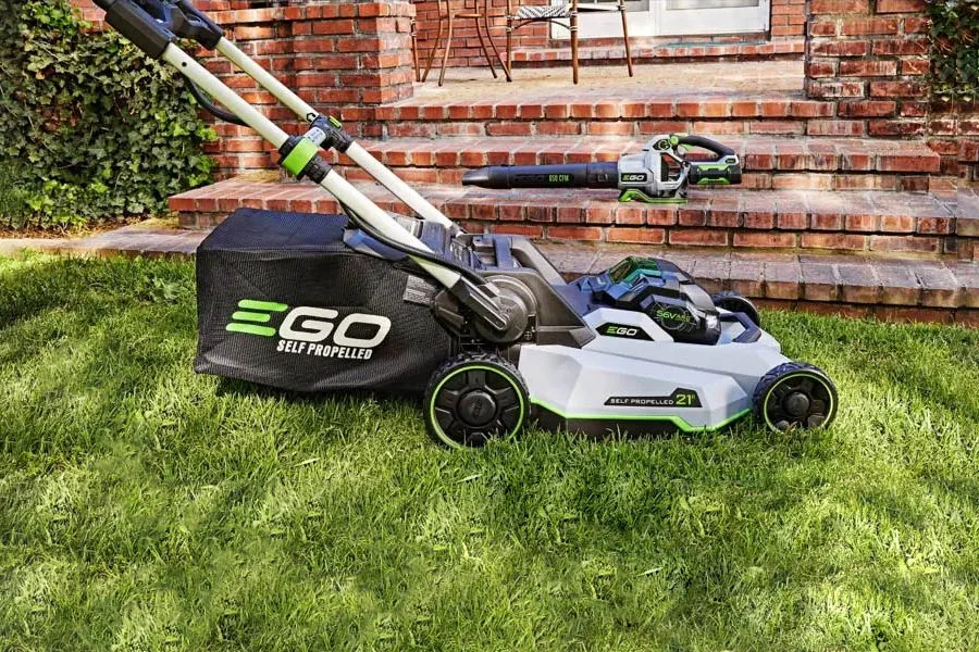 battery power lawn mowers