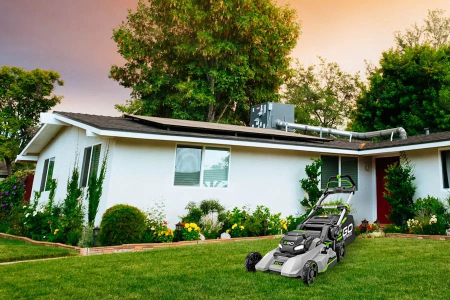 best electric self propelled lawn mower