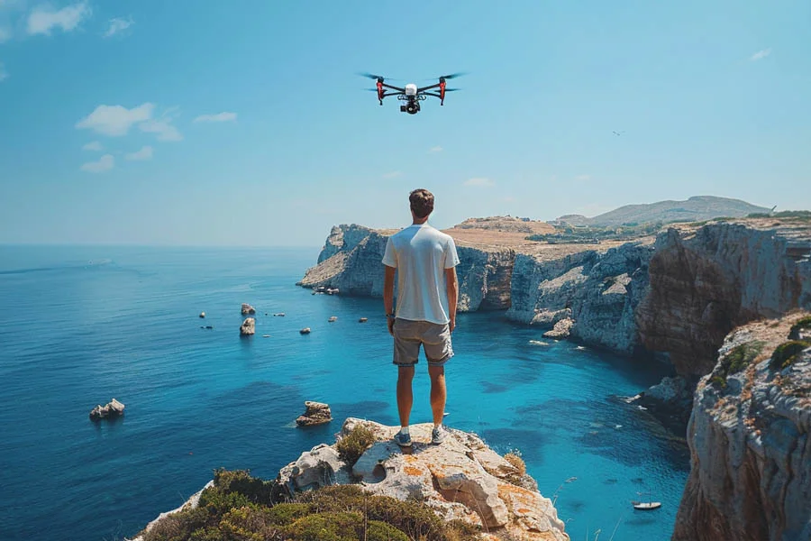 professional drone camera